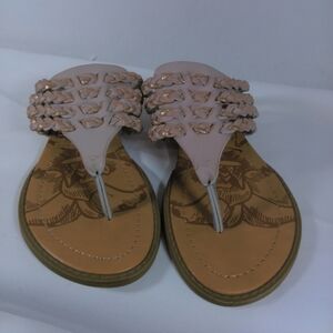 Blowfish Tan Braided Sandals for Summer Style
